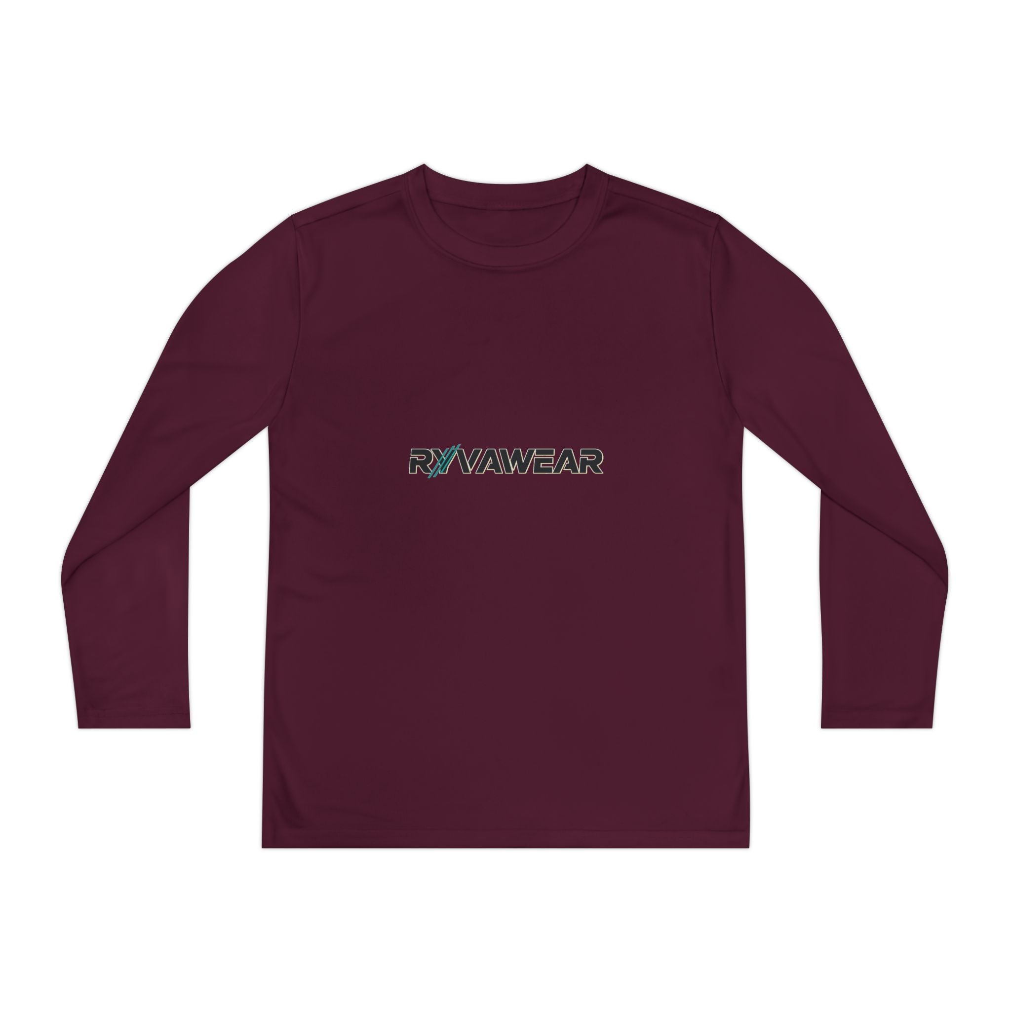 Youth Long Sleeve Tee — RYVAWEAR Minimal Logo