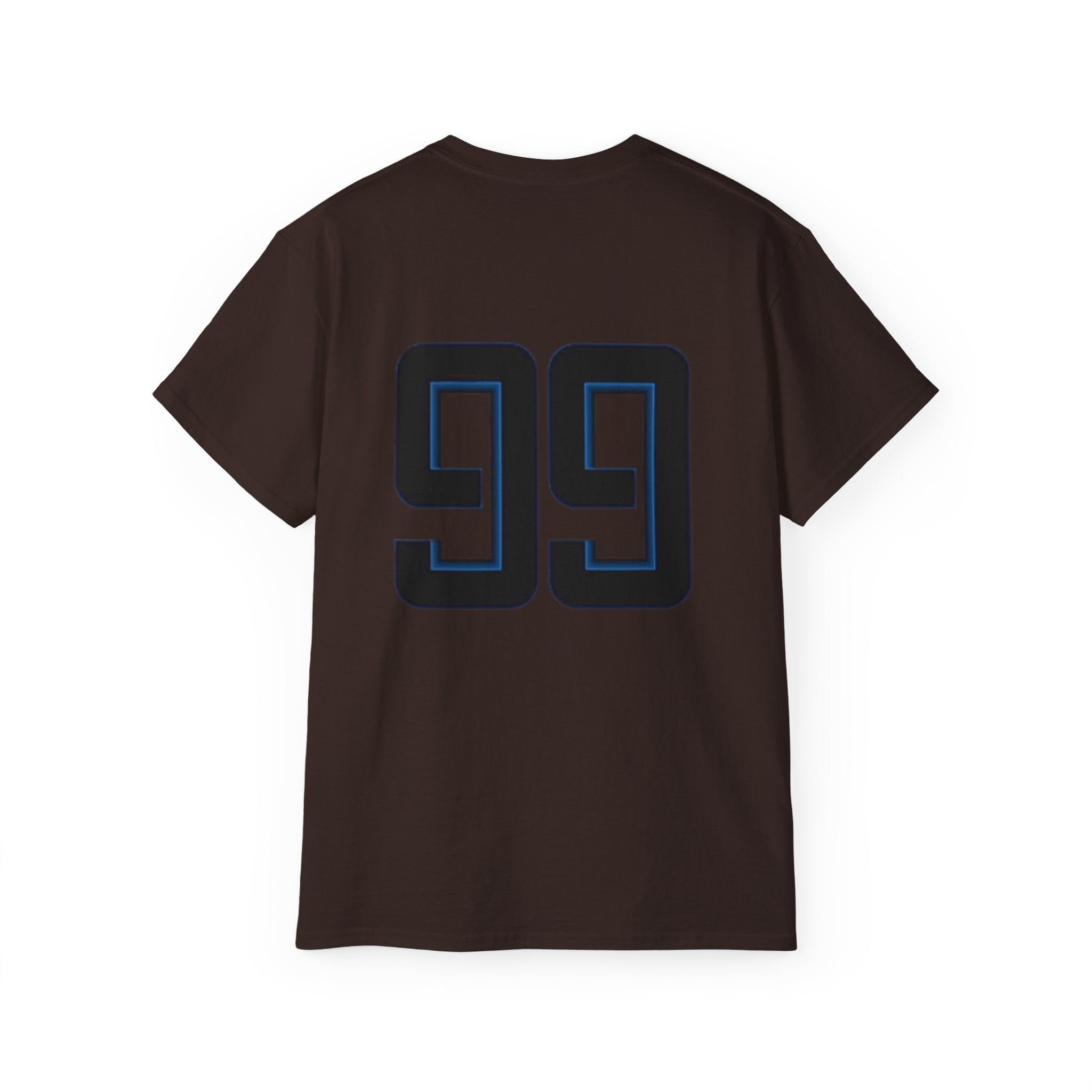99 Number Tee — Sports Jersey Style Cotton T‑Shirt