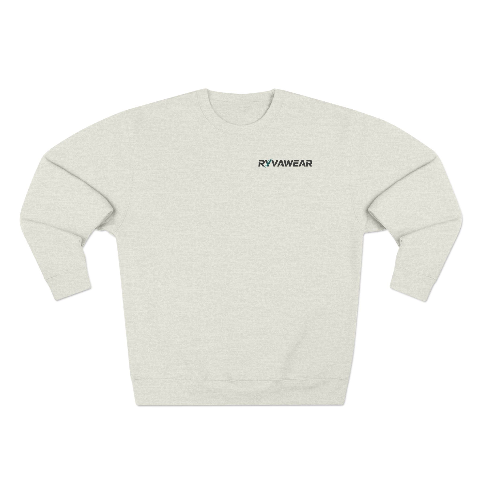 Minimalist 'RYVAWEAR' Crewneck Sweatshirt