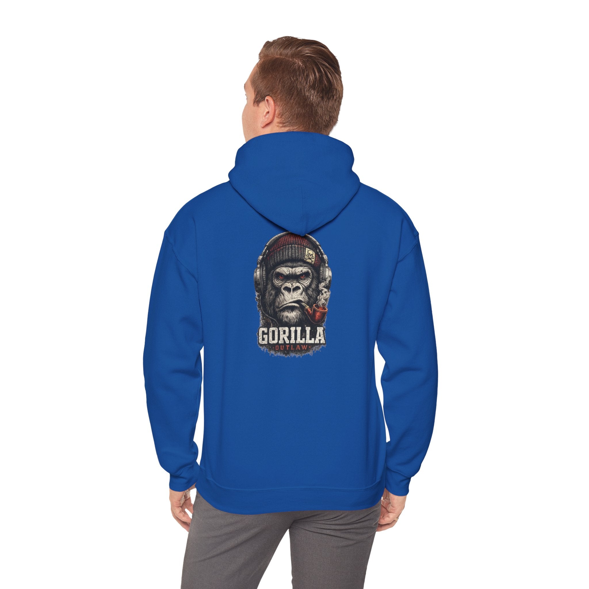 Gorilla Graphic Hoodie — Bold Ape Portrait Sweatshirt
