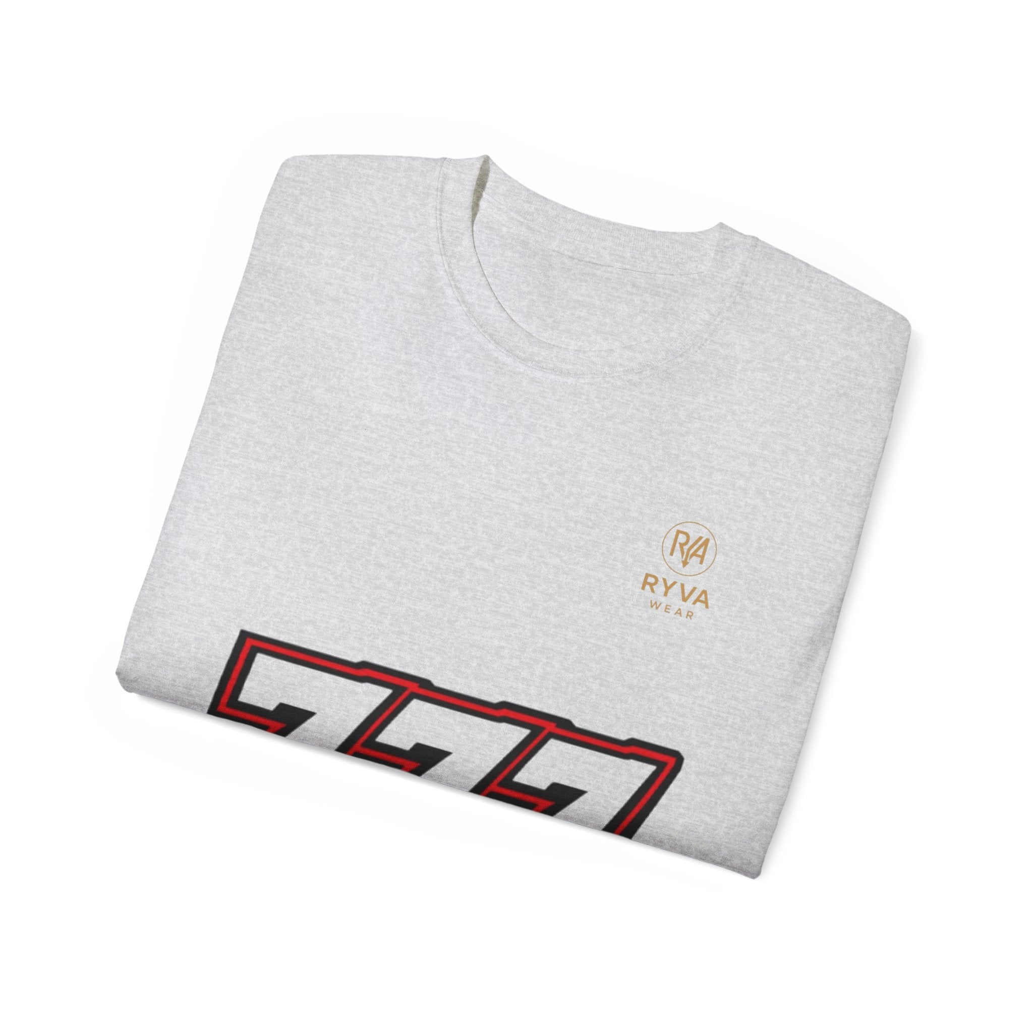 777 Graphic Tee — Lucky Slot Machine Number T-Shirt