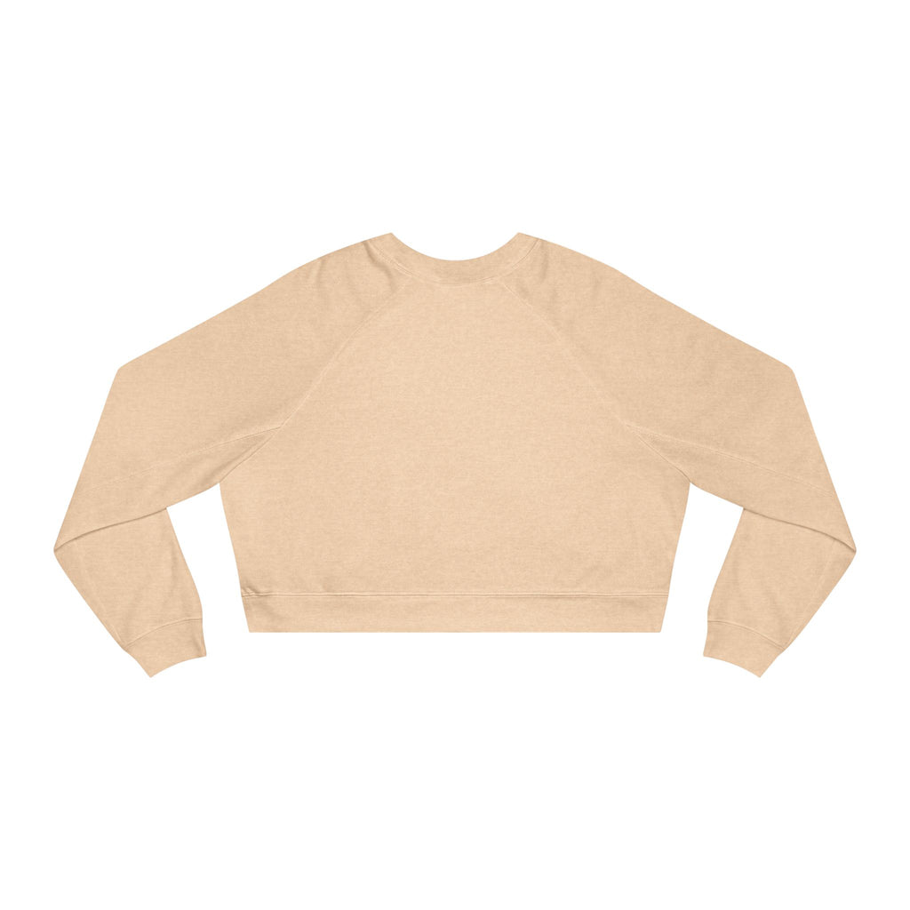 Cropped Pullover — Gold R/A Circle Logo Women's Fleece