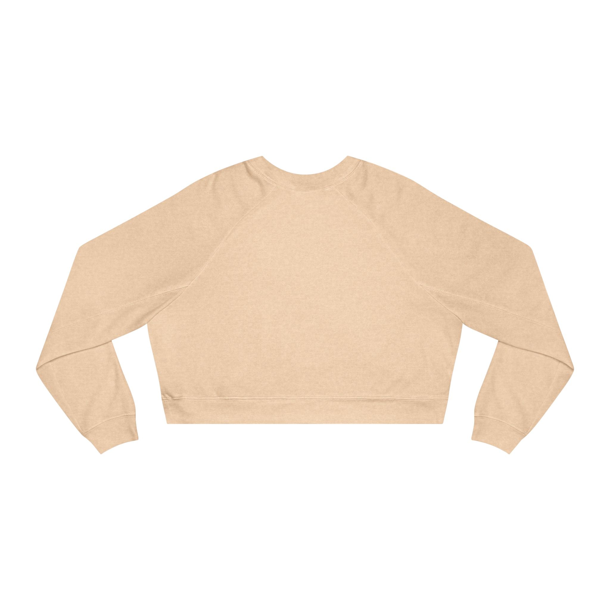 Cropped Pullover — Gold R/A Circle Logo Women's Fleece