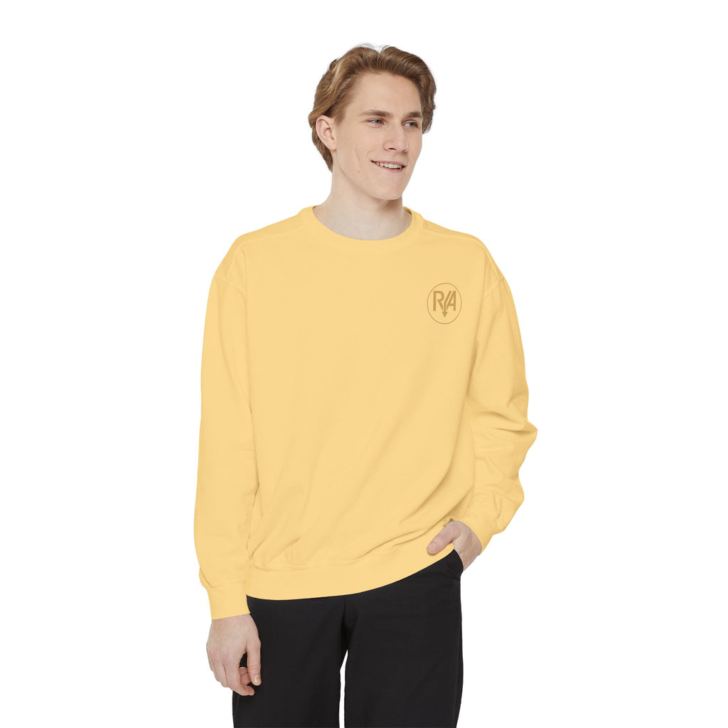 RVA Circle Logo Sweatshirt — Minimal Richmond Crewneck