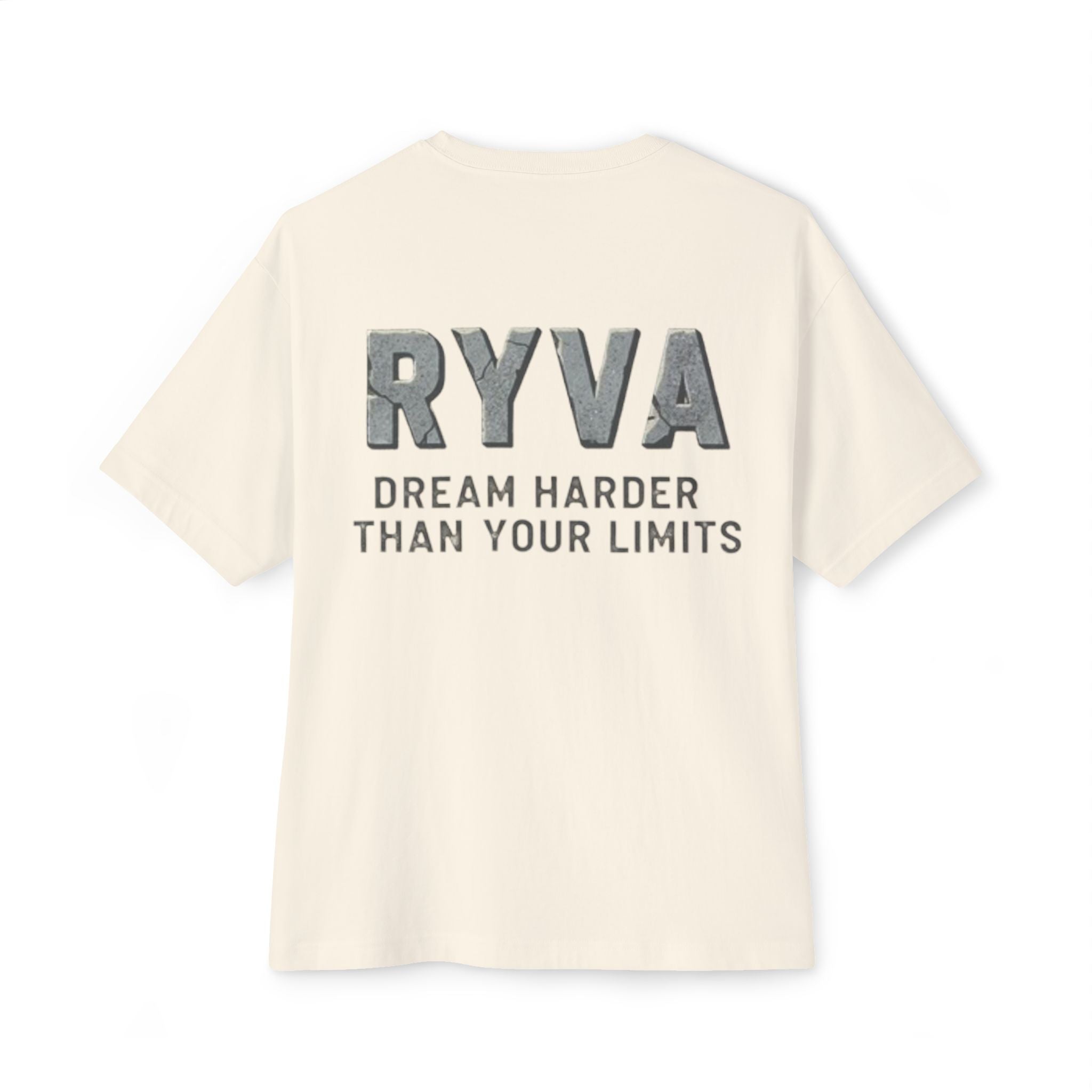 Boxy Tee — RYVA "Dream Harder Than Your Limits" Graphic