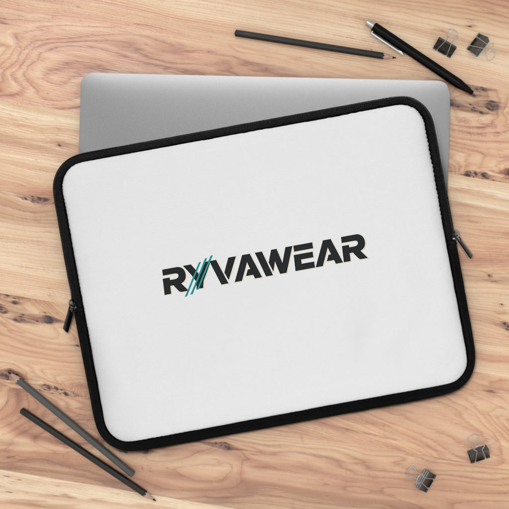 RyvaWear Logo Laptop Sleeve - Protective Zippered Neoprene Case