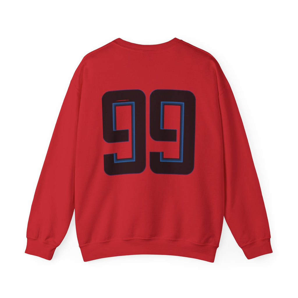99 Crewneck Sweatshirt – Retro Athletic Number Pullover