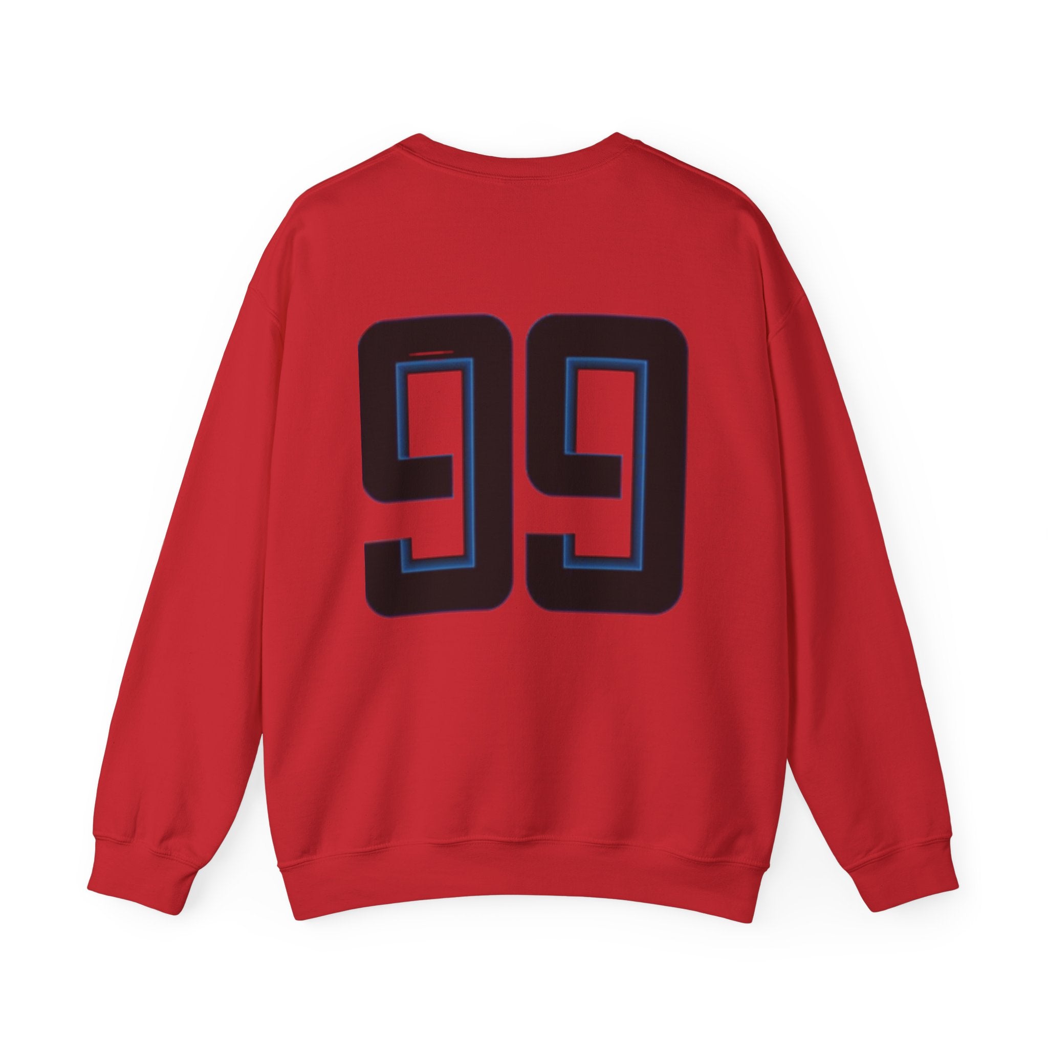 99 Crewneck Sweatshirt – Retro Athletic Number Pullover