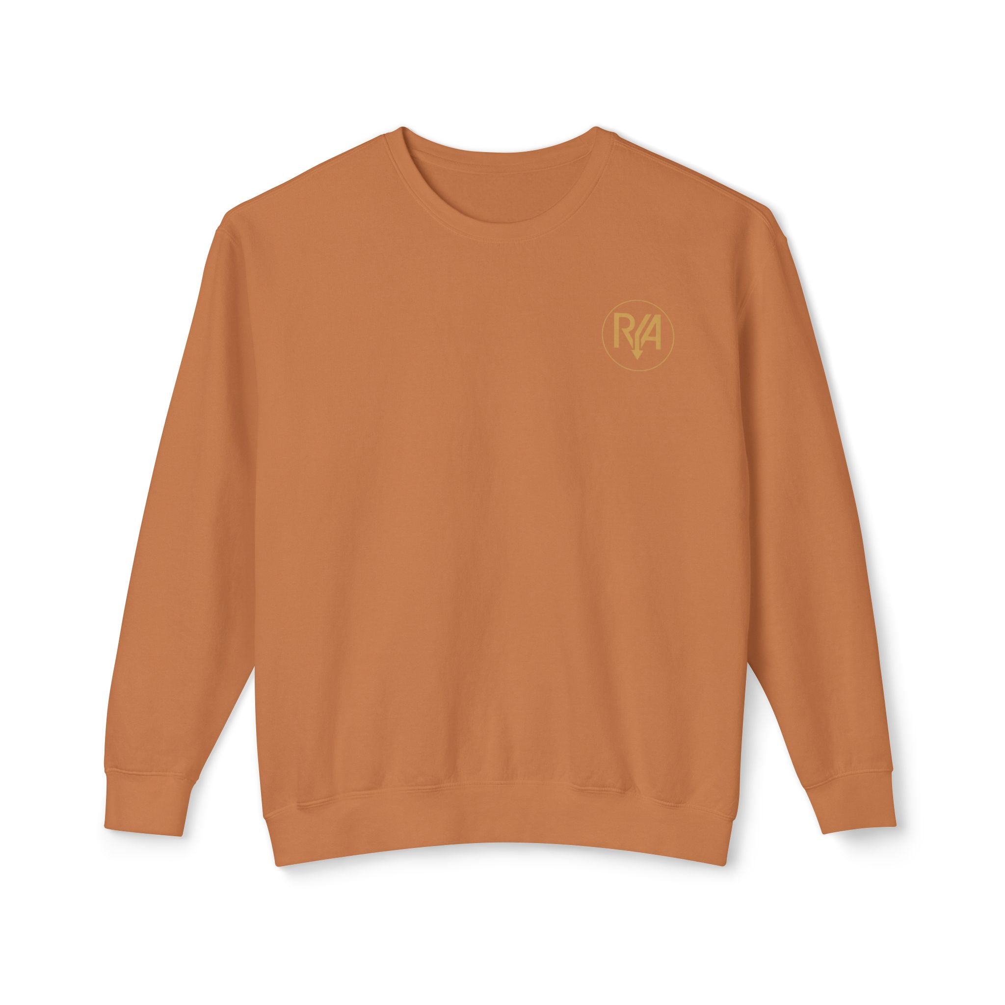 Minimal Monogram Crewneck Sweatshirt — R/A Embroidered