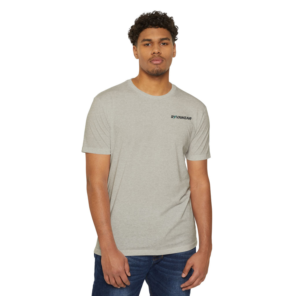 Minimal 'RYVAWEAR' Logo T-Shirt — Casual Unisex Tee