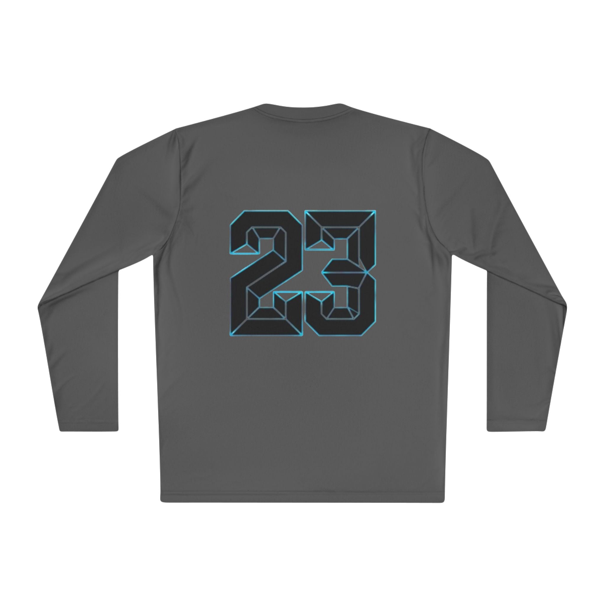 23 Geometric Number Long Sleeve Tee