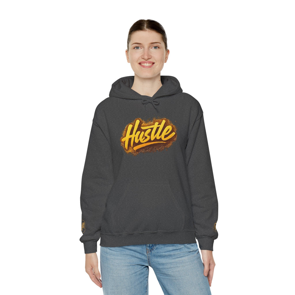 Hustle Graphic Hoodie — Motivational Streetwear Pullover