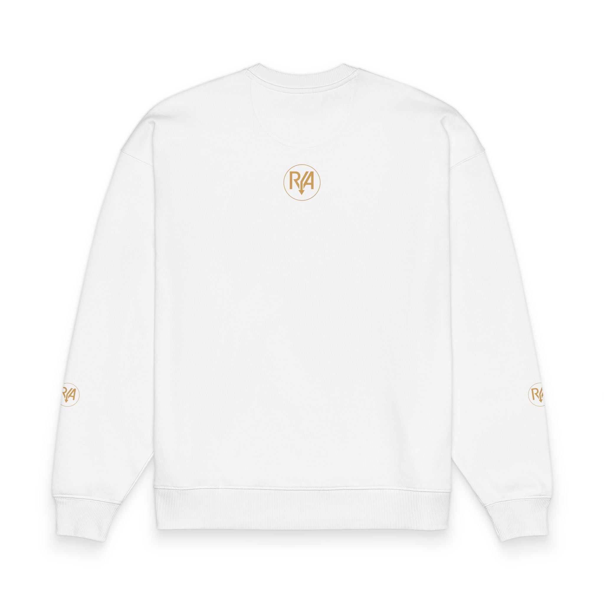 Colorful Feather Sweatshirt - Rainbow Watercolor Feather Crewneck