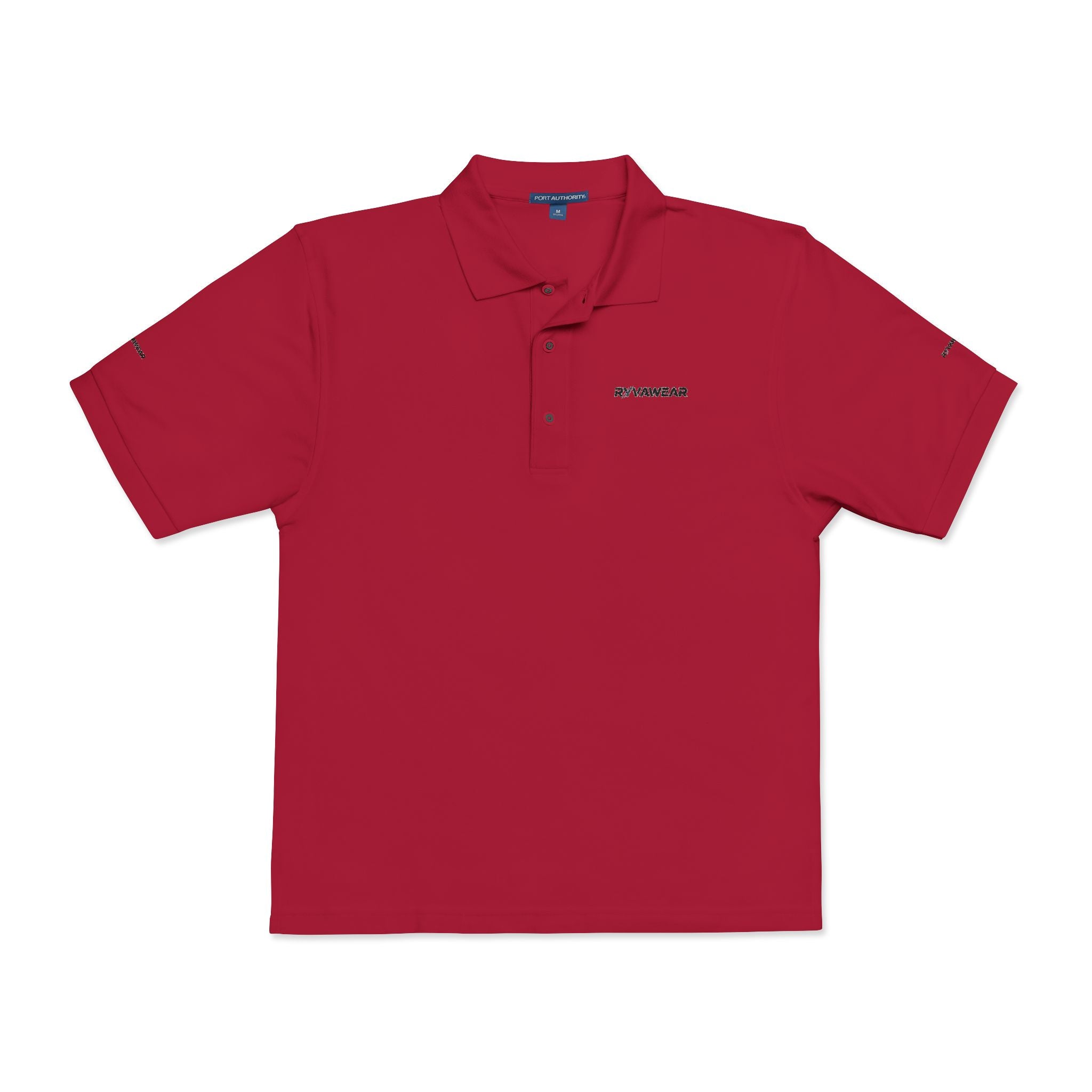 Embroidered Logo Polo Shirt – Classic Work & Casual Collared Top