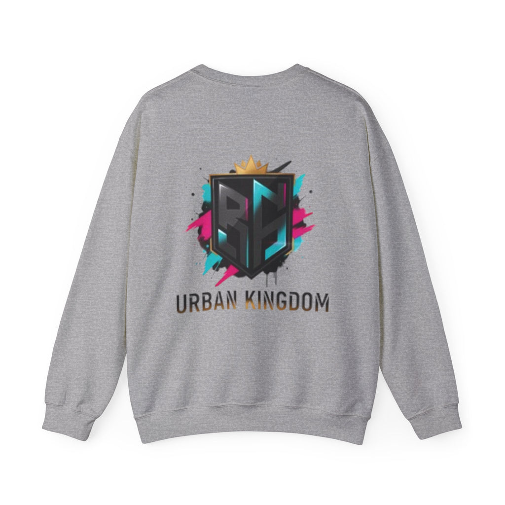 Urban Kingdom Crewneck Sweatshirt — Graphic Logo Pullover
