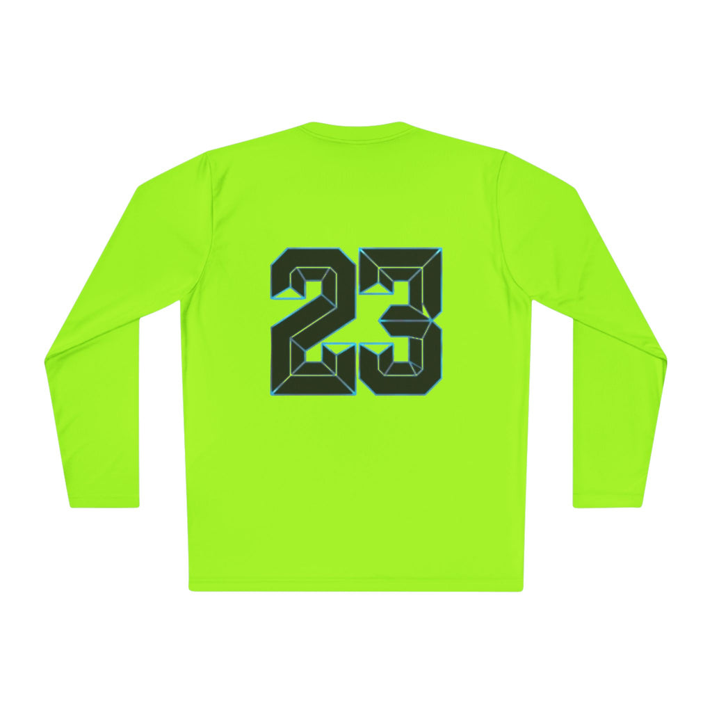 23 Geometric Number Long Sleeve Tee