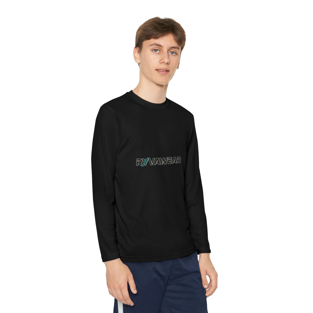 Youth Long Sleeve Tee — RYVAWEAR Minimal Logo