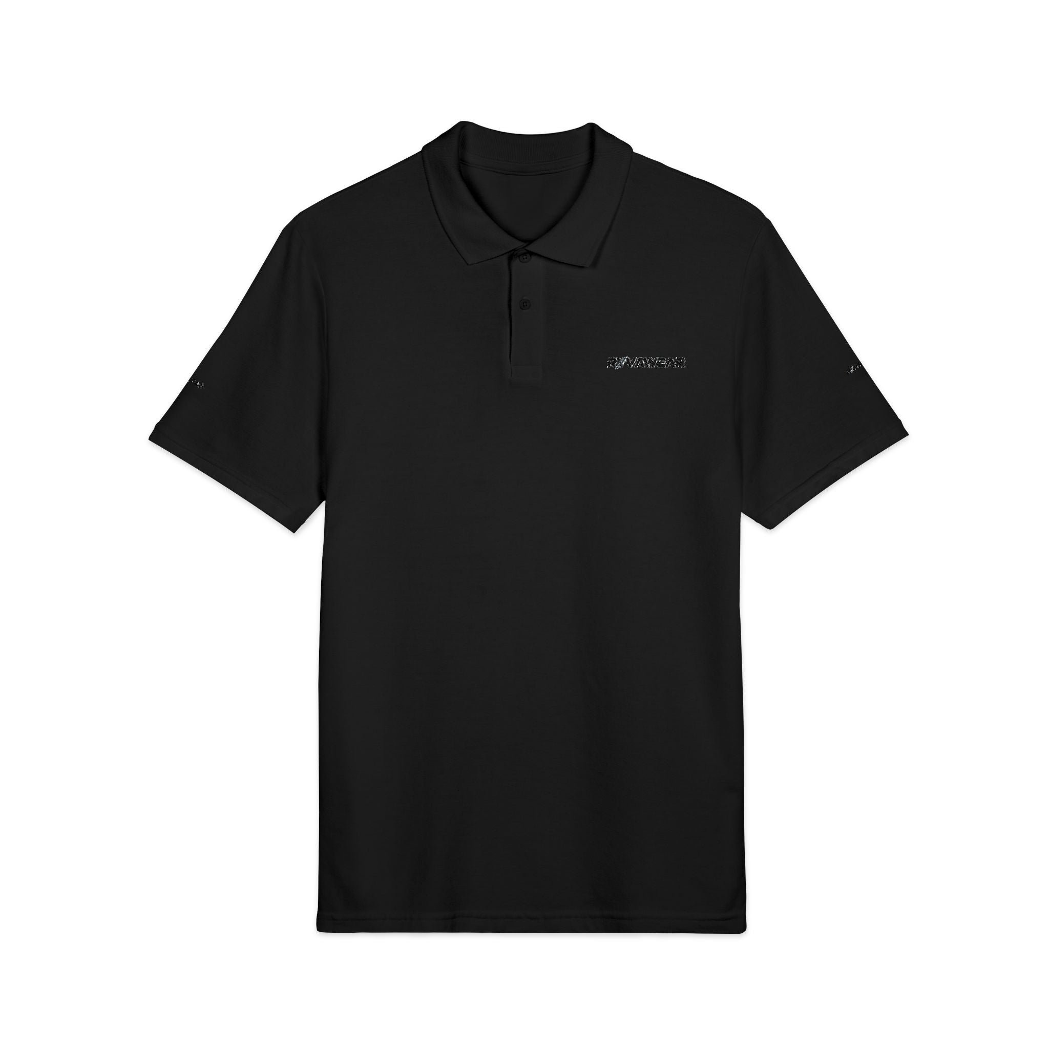 Embroidered Classic Polo Shirt — Minimal Chest & Back Logo
