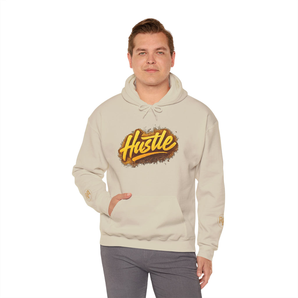 Hustle Graphic Hoodie — Motivational Streetwear Pullover