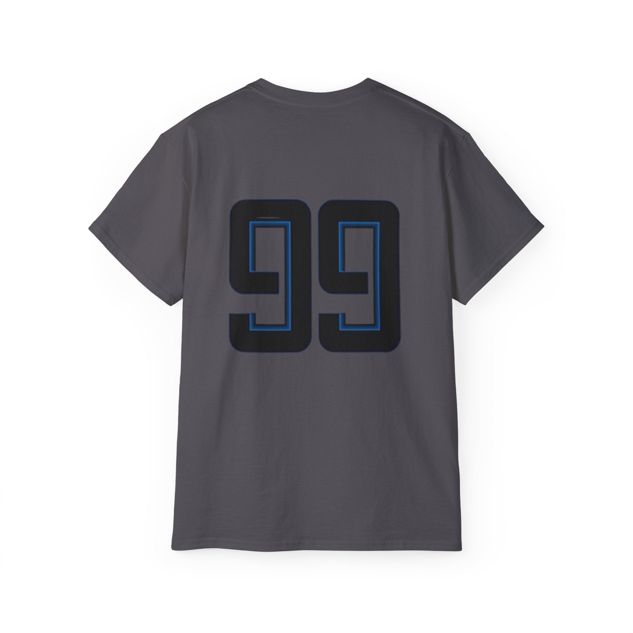 99 Number Tee — Sports Jersey Style Cotton T‑Shirt