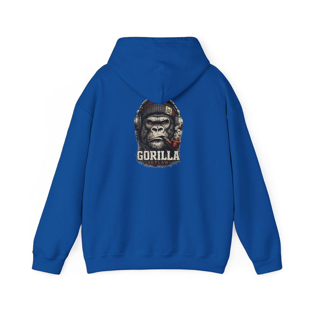 Gorilla Graphic Hoodie — Bold Ape Portrait Sweatshirt