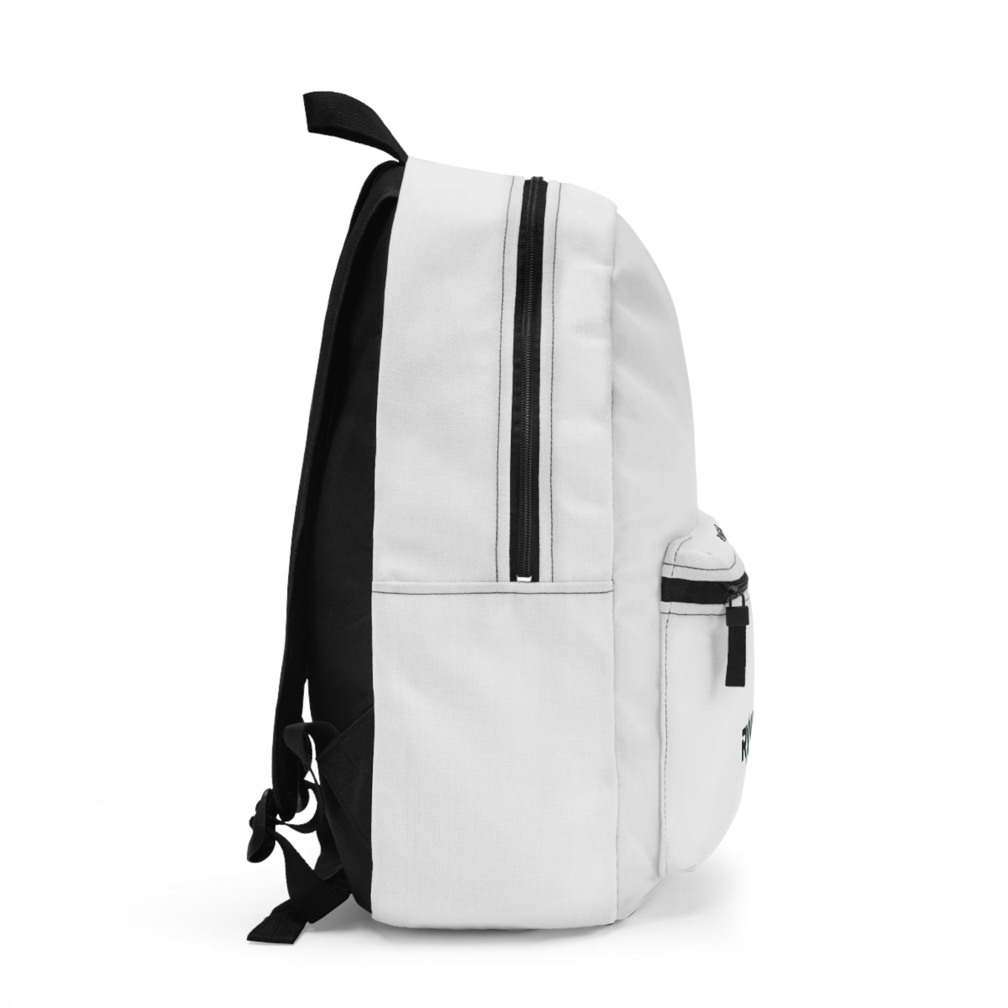 RYVAWEAR Minimalist White Backpack – Lightweight Everyday School & Travel Bag