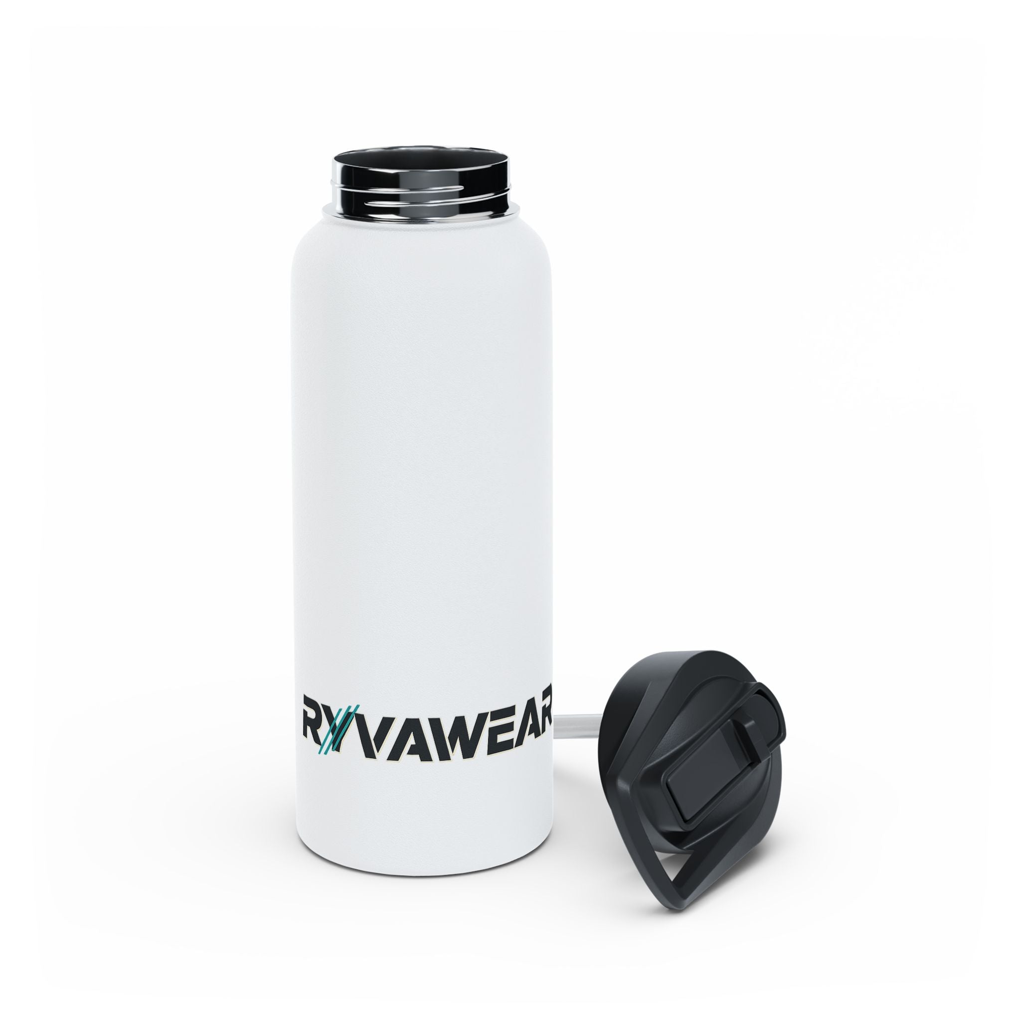 RYNWEAR Stainless Steel Water Bottle — Insulated Sports Bottle with Standard Lid