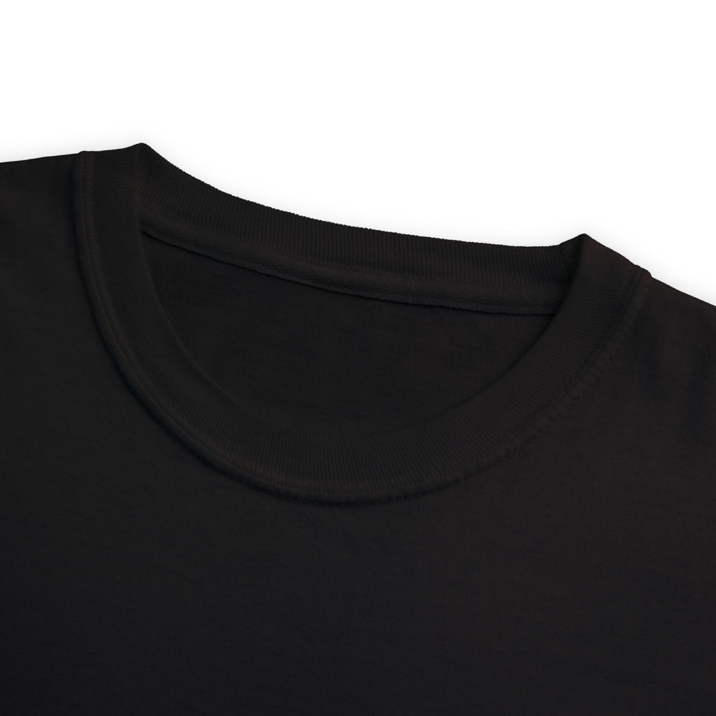 Minimal Pocket T‑Shirt — Subtle Text Chest Pocket Tee