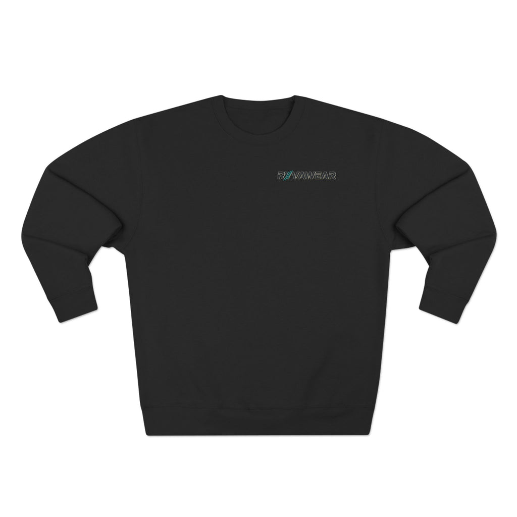 Minimalist 'RYVAWEAR' Crewneck Sweatshirt