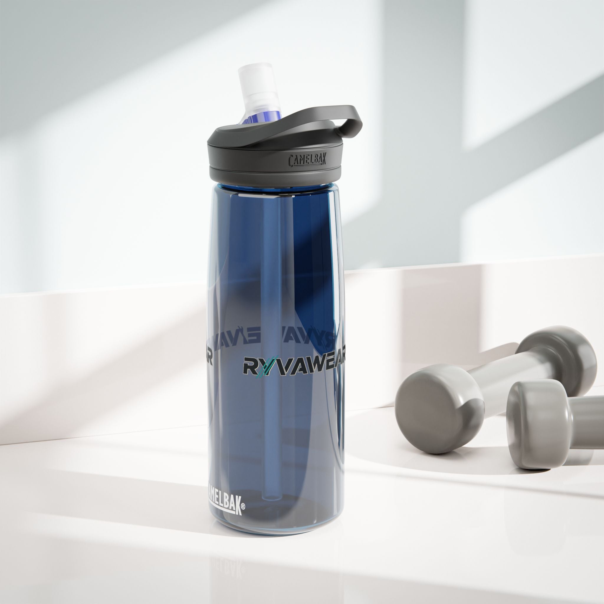 CamelBak Eddy® Water Bottle – 20/25oz Durable Hydration Bottle with RYVAWEAR Logo