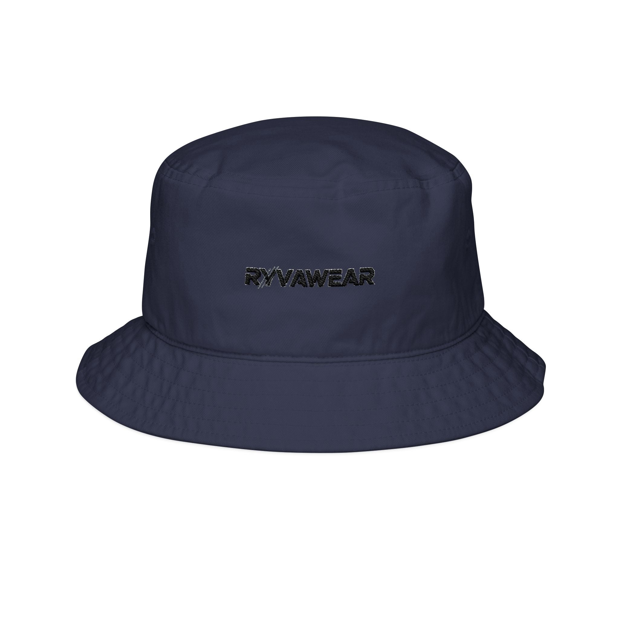 RYVAWEAR Embroidered Bucket Hat — Minimal Logo Streetwear