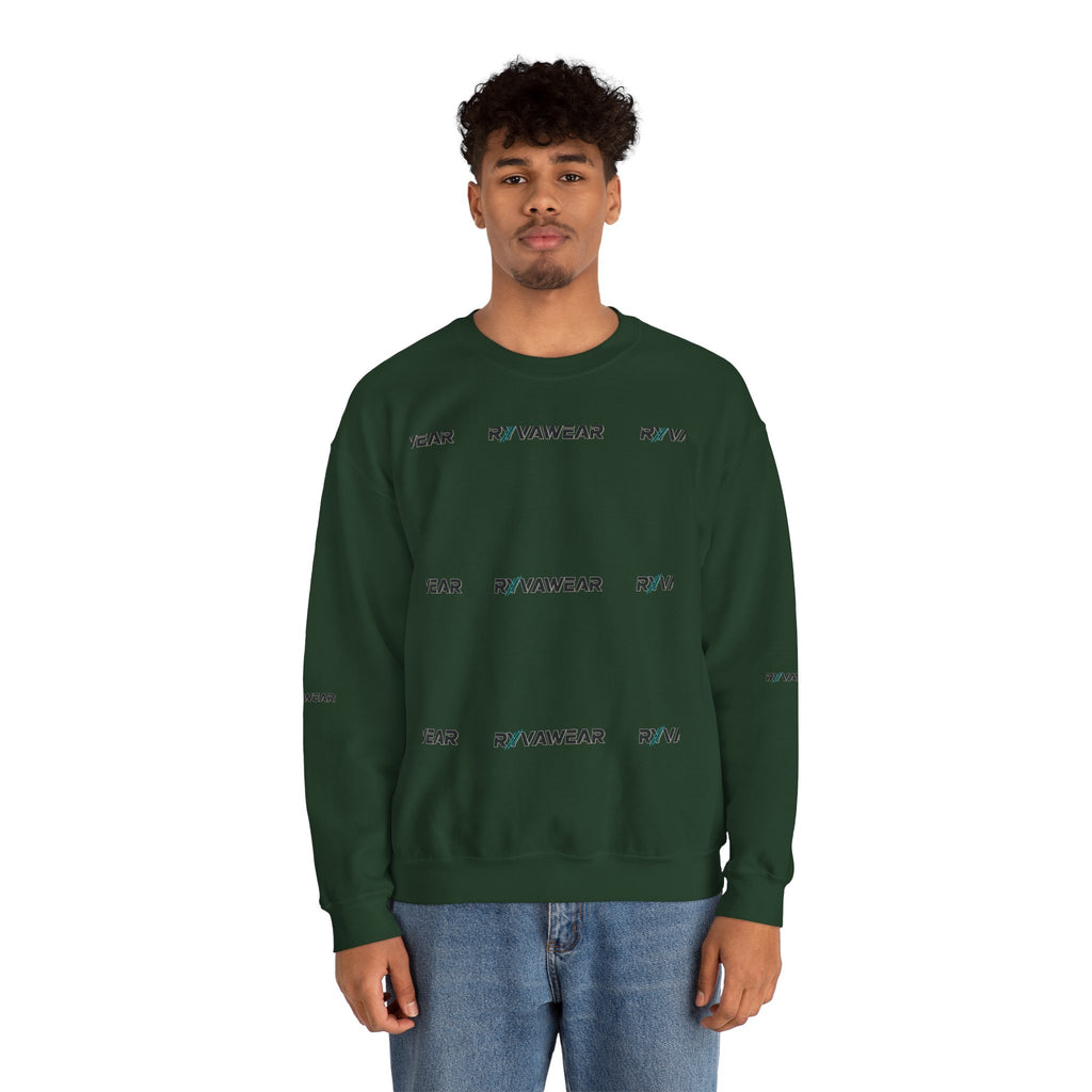 RYVAWEAR Repeat Logo Crewneck Sweatshirt