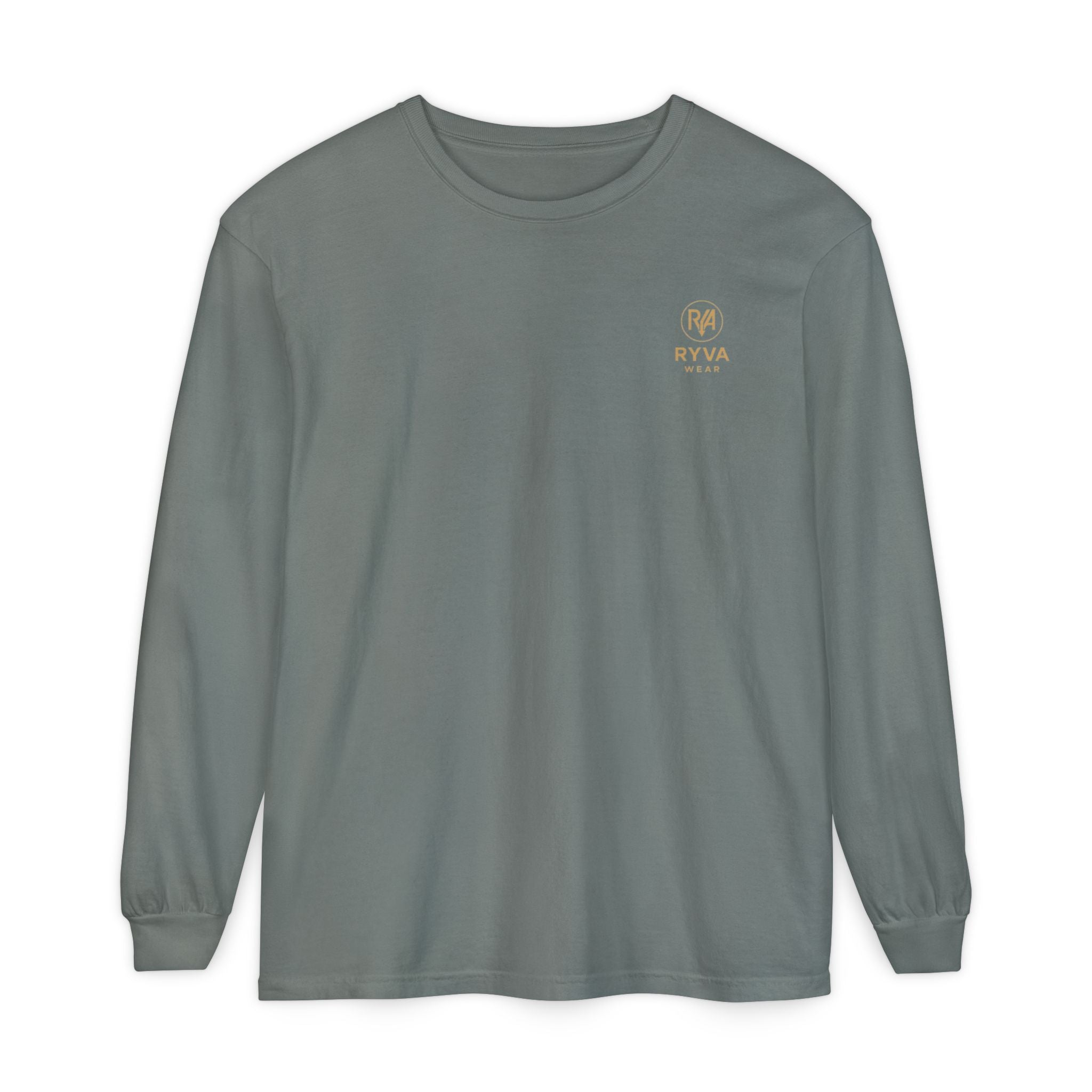 Architect '67' Long Sleeve T‑Shirt — Geometric Gold Back Print