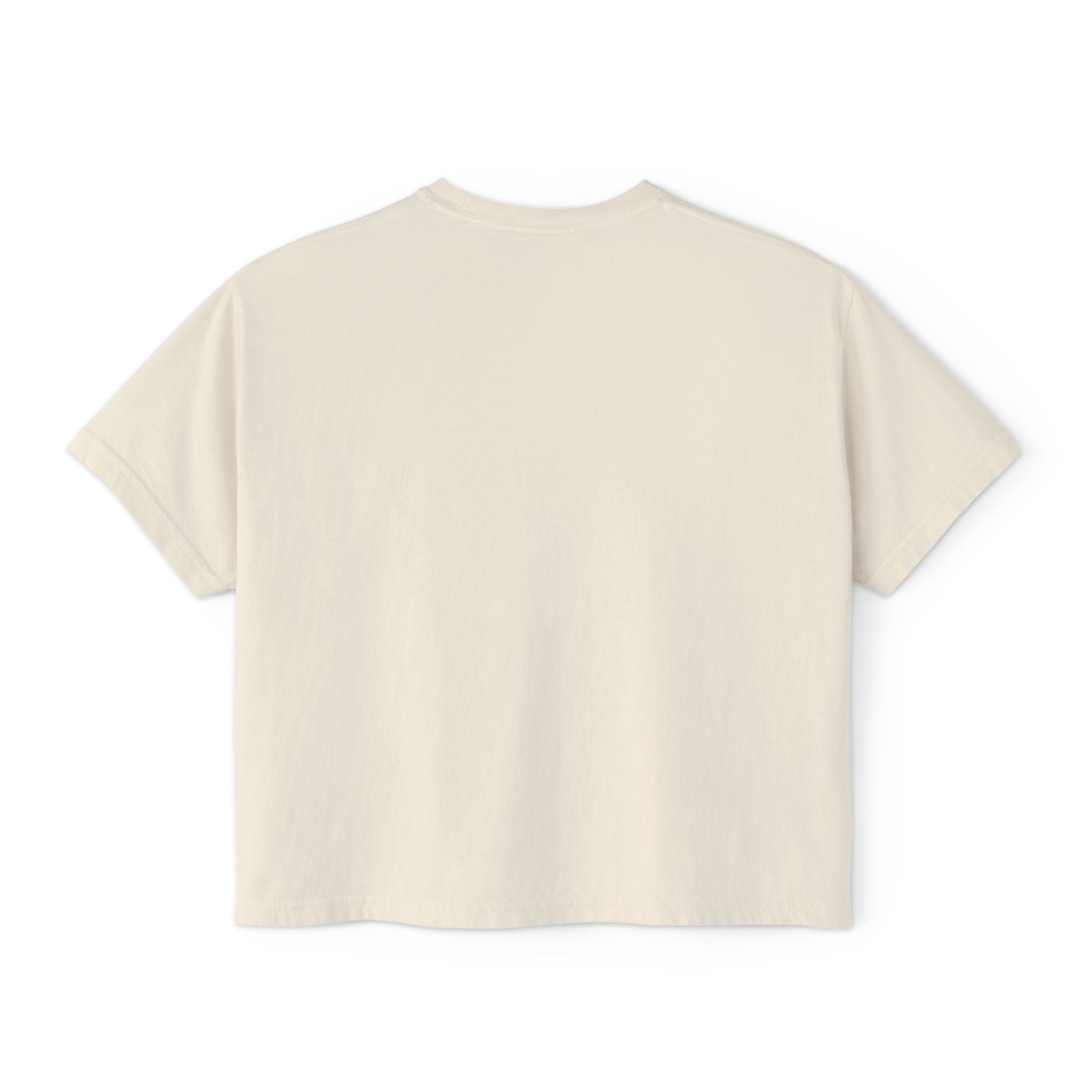 RYVAWEAR Women's Boxy Tee — Minimal Logo Cropped T-Shirt