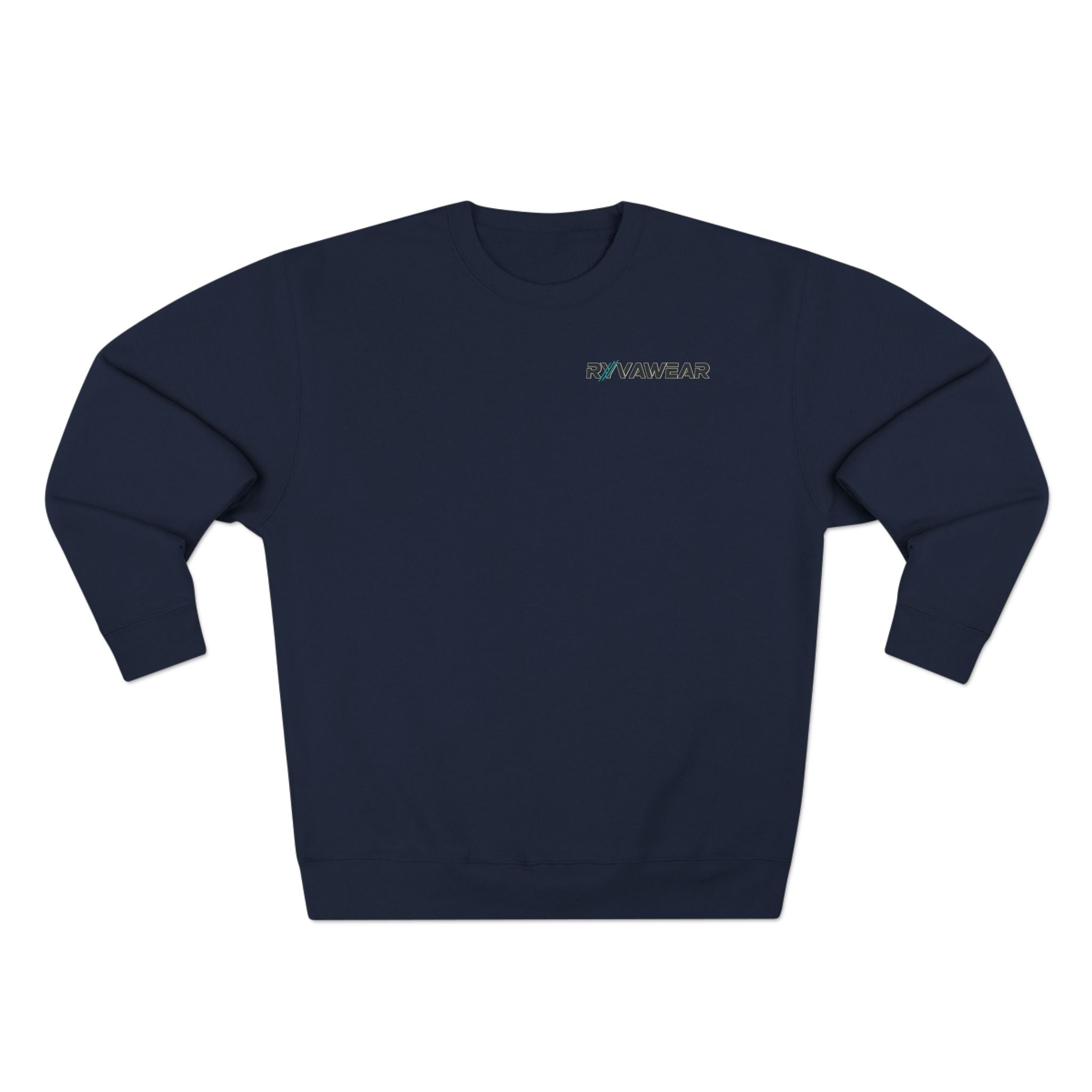 Minimalist 'RYVAWEAR' Crewneck Sweatshirt