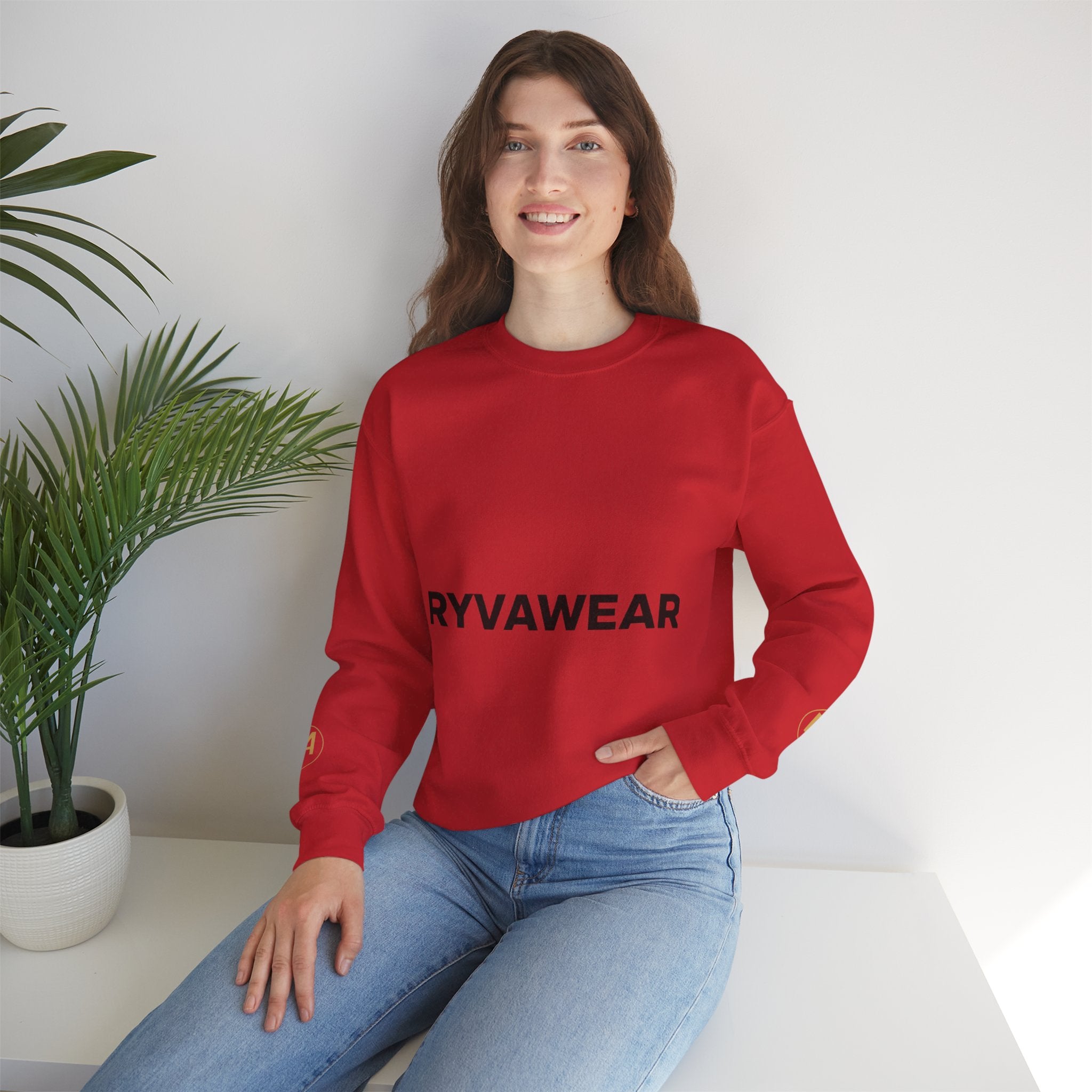 RYVAWEAR Minimal Logo Crewneck Sweatshirt