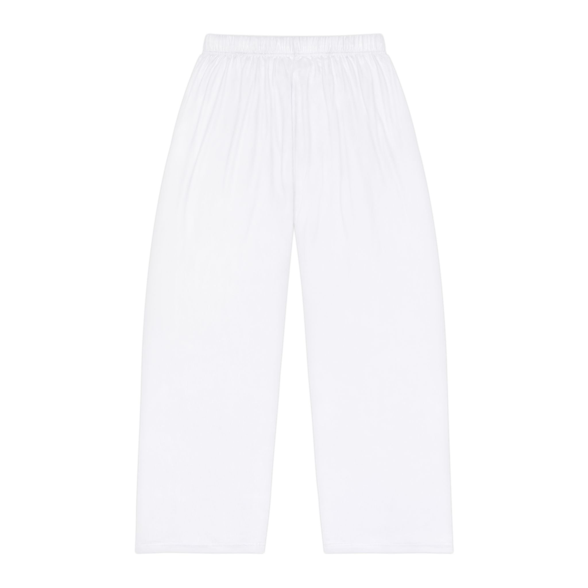 Men's White Pajama Pants — Relaxed Lounge Sleepwear