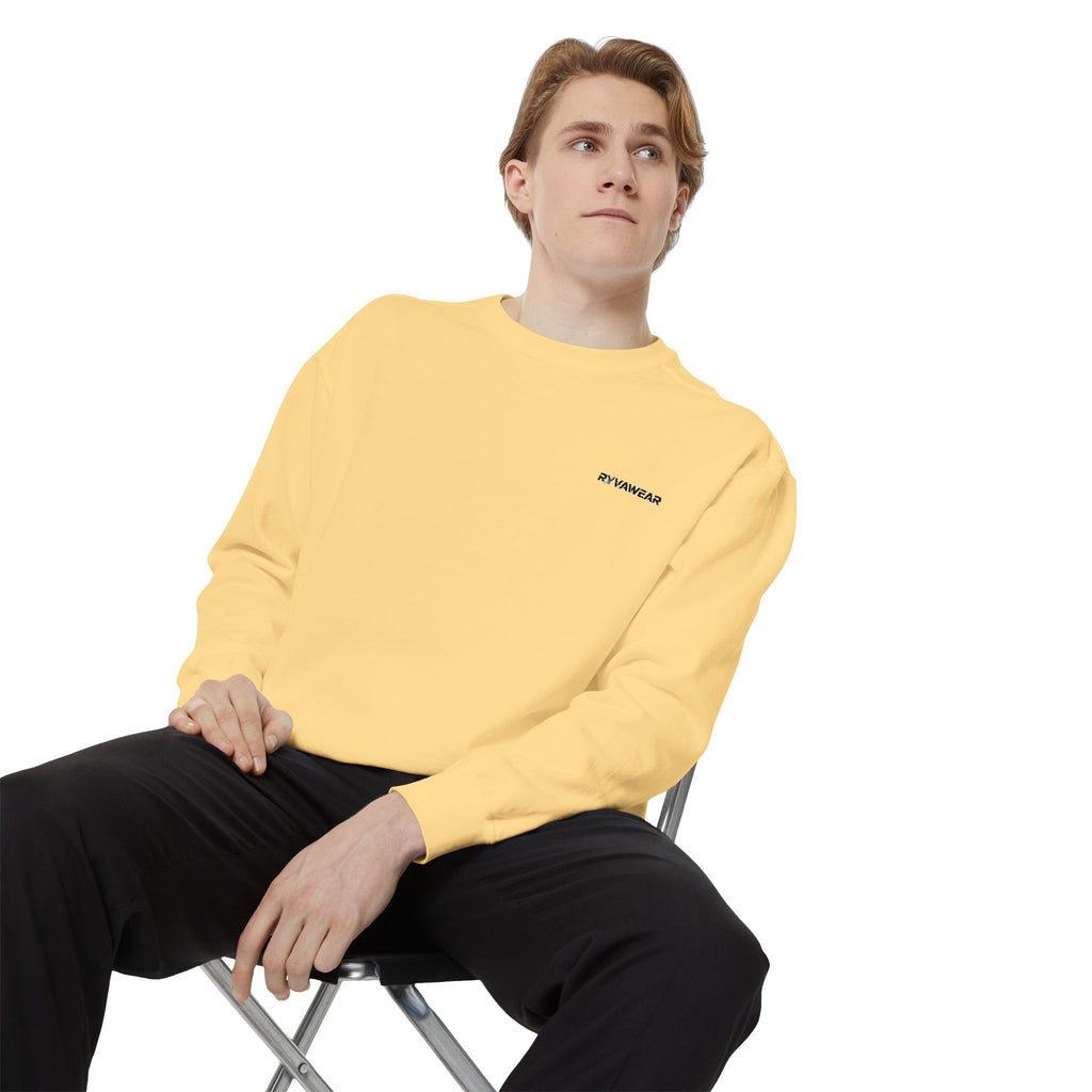 Minimalist Sweatshirt with Tiny Chest Graphic