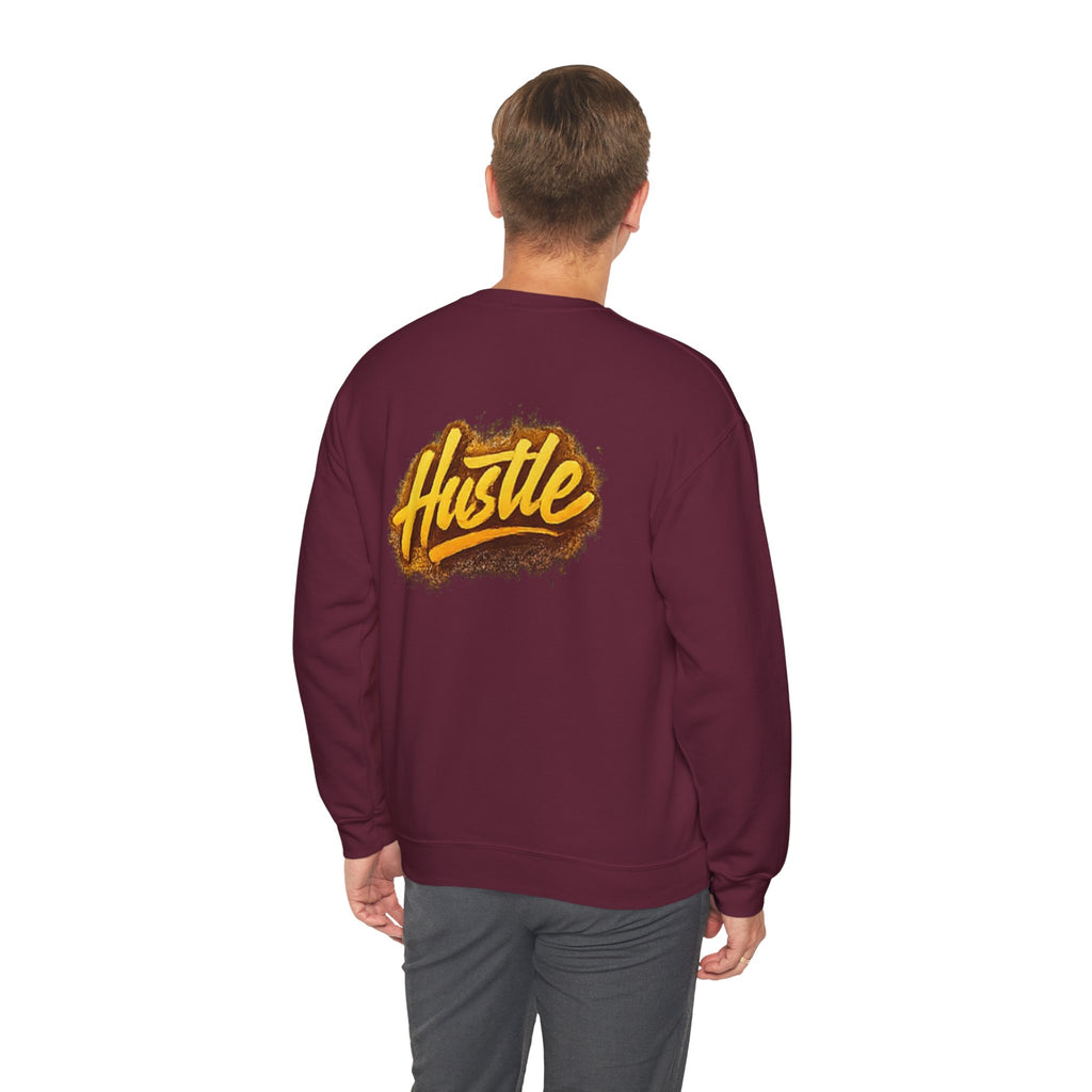 Hustle Graphic Crewneck Sweatshirt