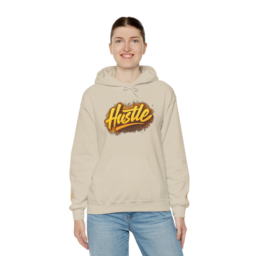Hustle Graphic Hoodie — Motivational Streetwear Pullover