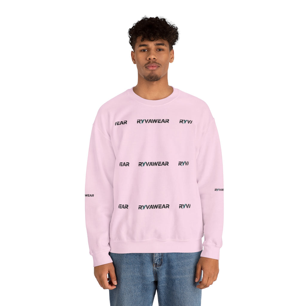 RYVAWEAR Repeat Logo Crewneck Sweatshirt