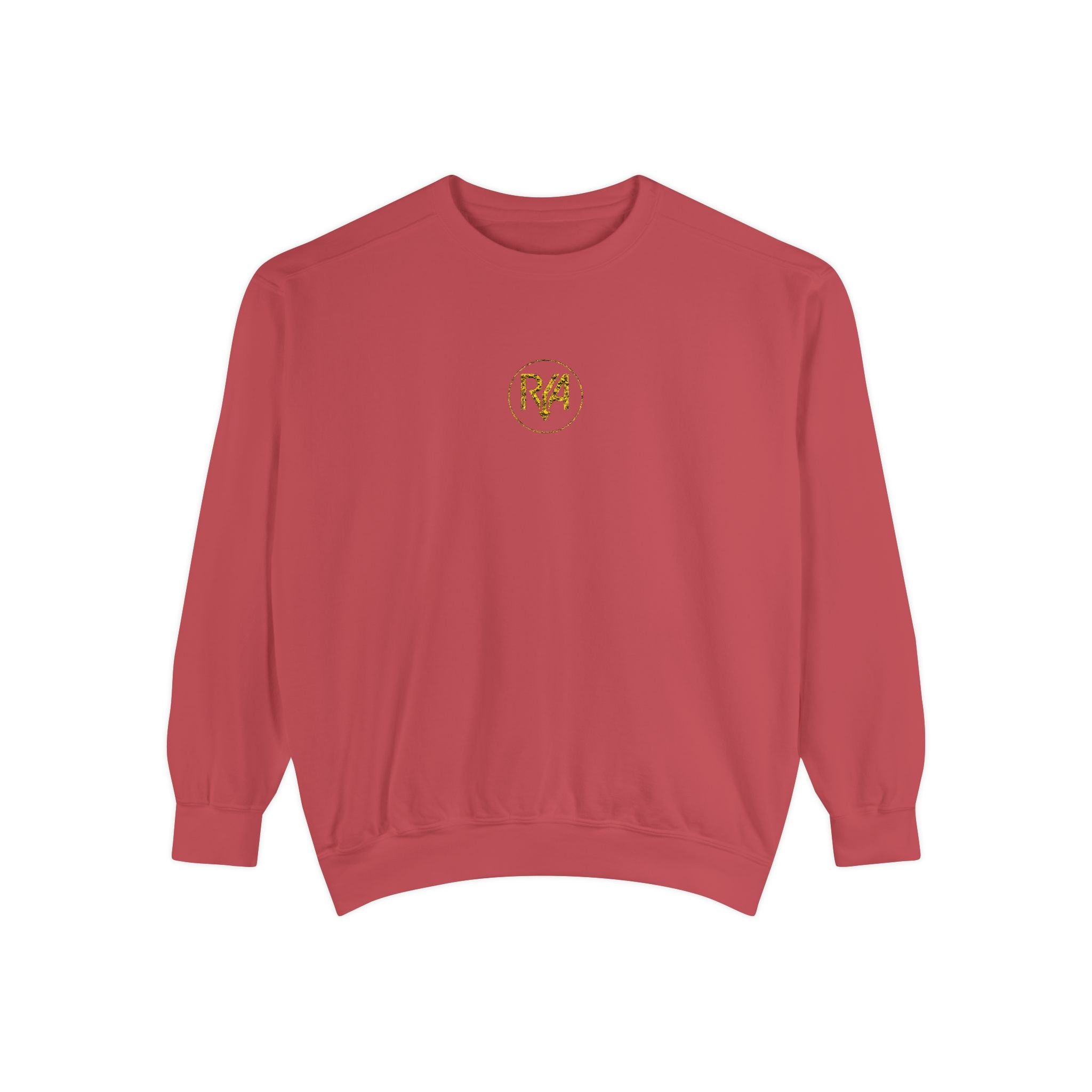 Unisex garment-dyed sweatshirt