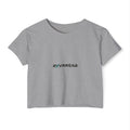 Crop Top - Minimal 'RYVAWEAR' Festival Logo Crop Top for Women