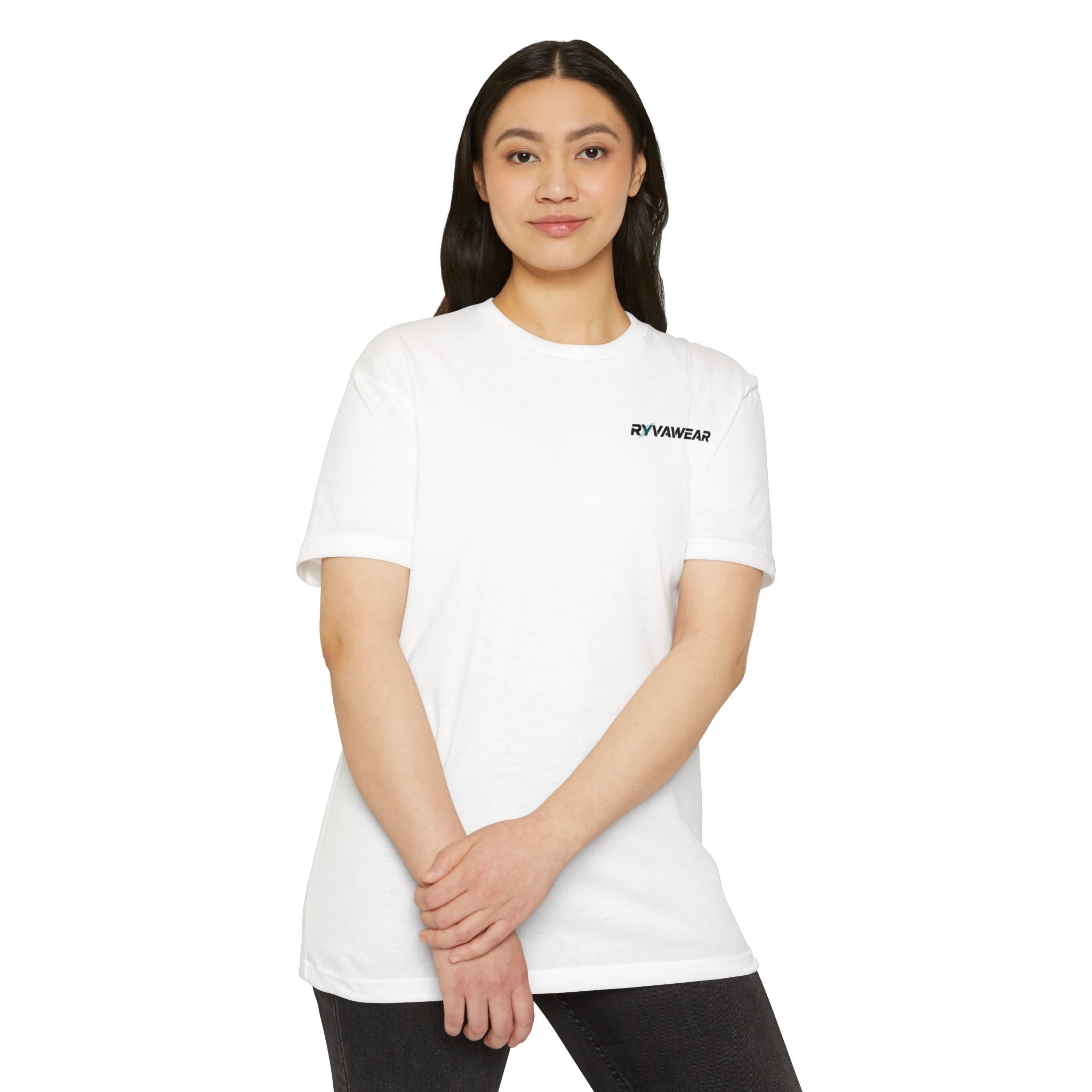 Minimal 'RYVAWEAR' Logo T-Shirt — Casual Unisex Tee