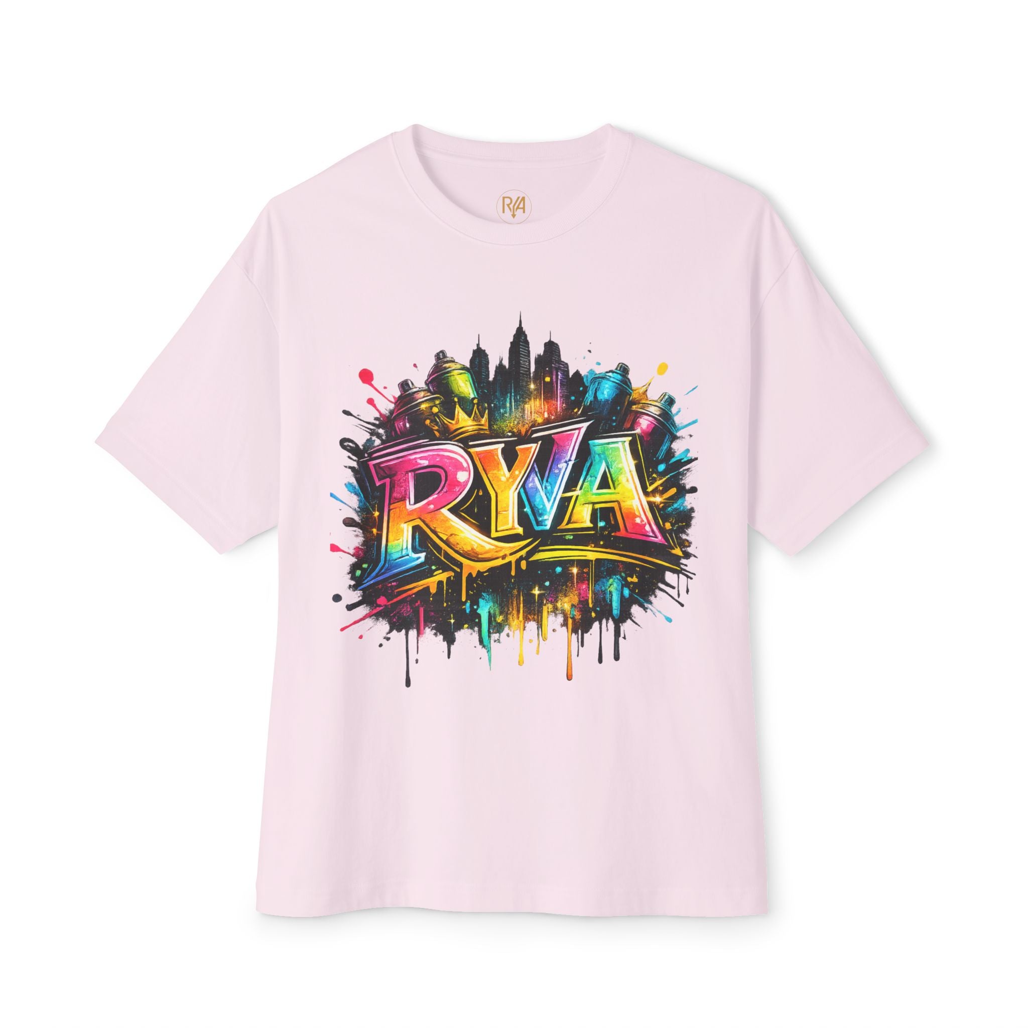 RVA Graffiti Skyline Tee — Richmond Street Art Graphic T-Shirt