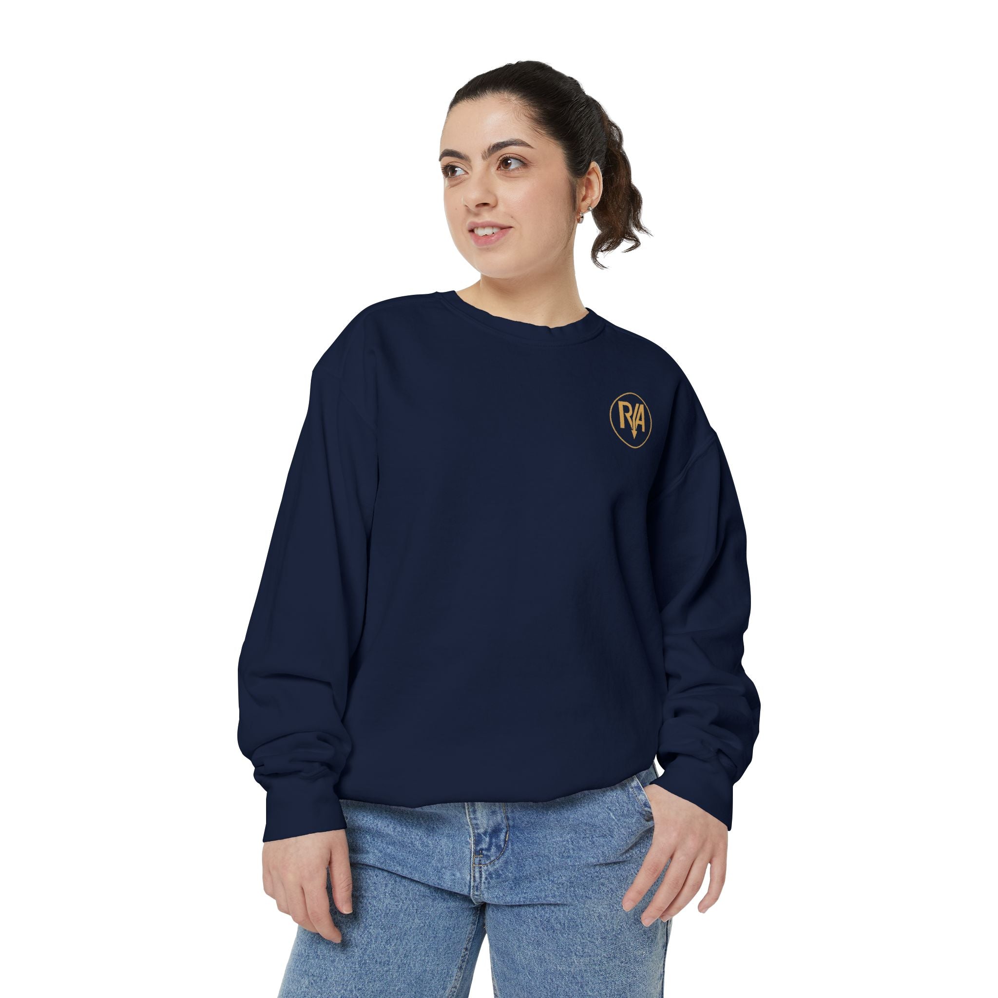 RVA Circle Logo Sweatshirt — Minimalist Richmond Crewneck