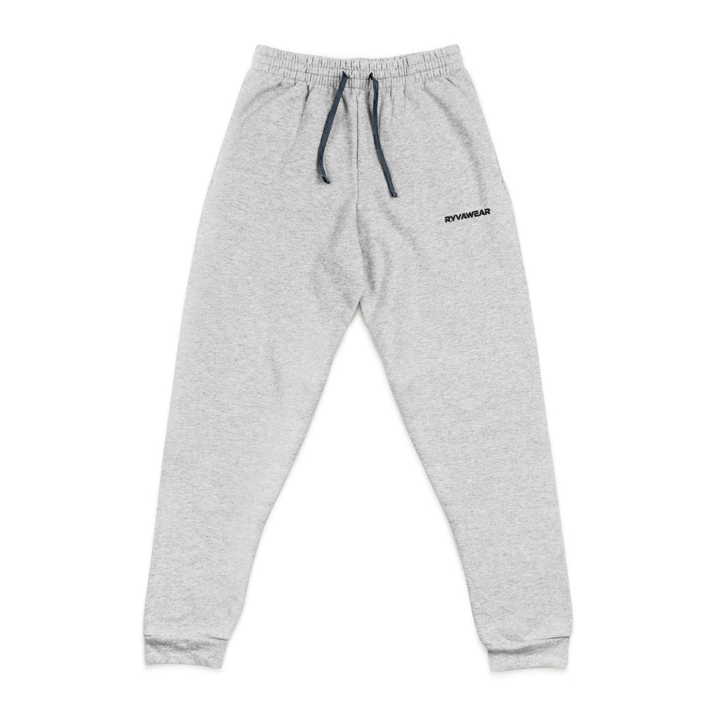 Embroidered Patch Joggers – Minimal Logo Comfort Sweatpants