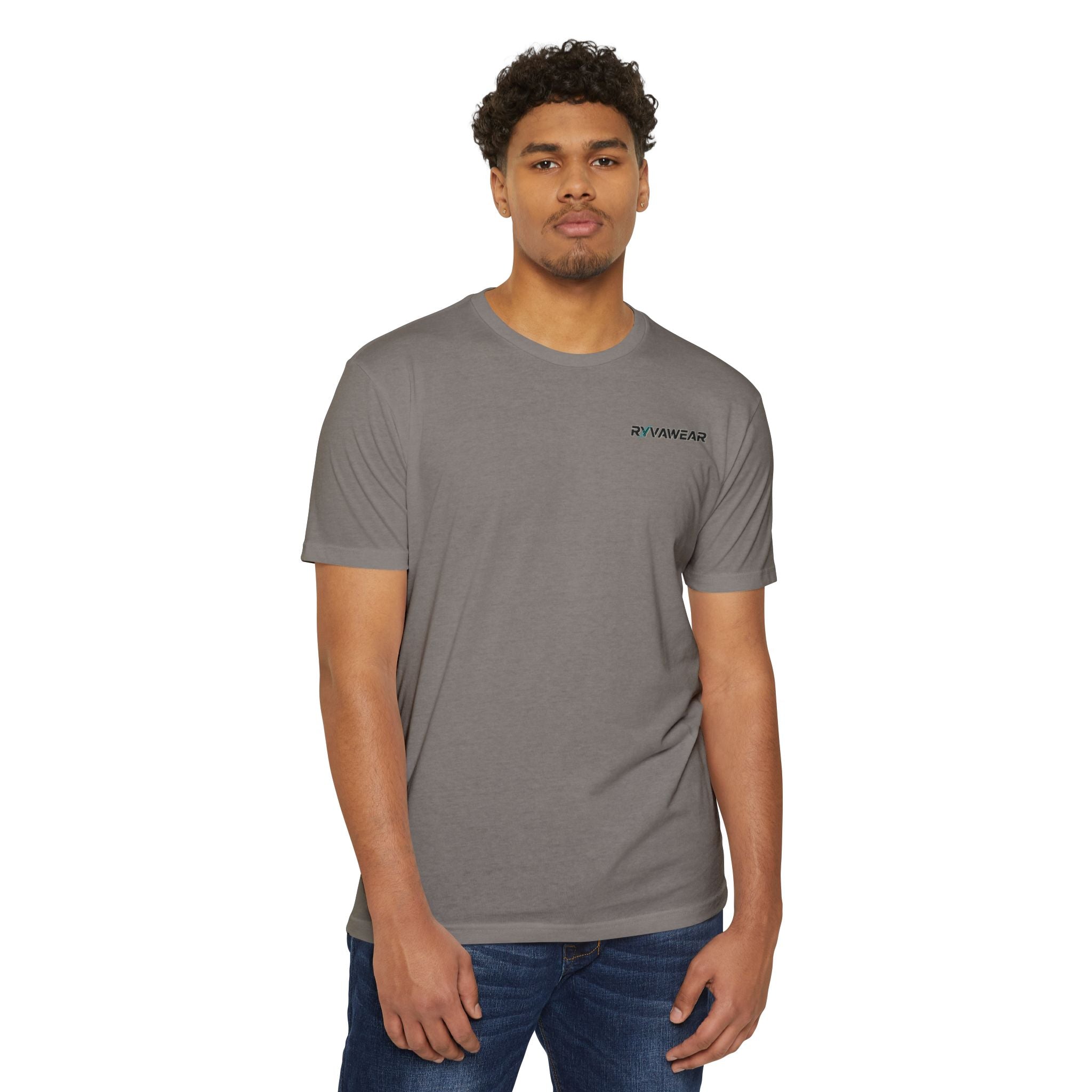 Minimal 'RYVAWEAR' Logo T-Shirt — Casual Unisex Tee