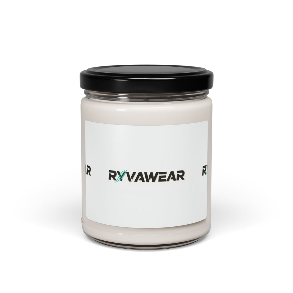 Soy Candle 9oz — RYVAWEAR Branded Scented Jar Candle