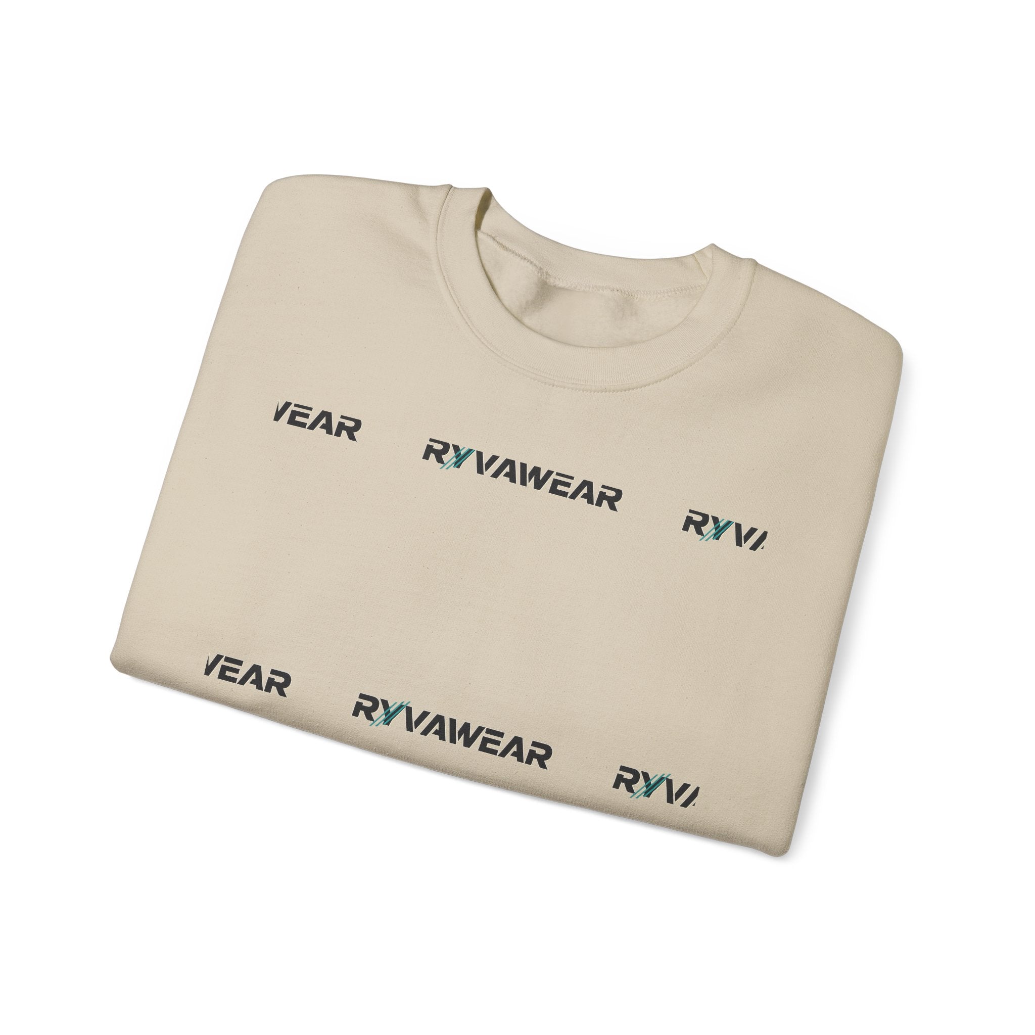 RYVAWEAR Repeat Logo Crewneck Sweatshirt